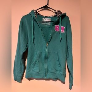 medium american crown zip up